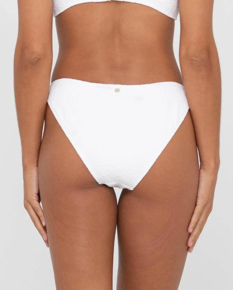 Sandalwood Textured Classic Bikini Bottom - Beachin Surf