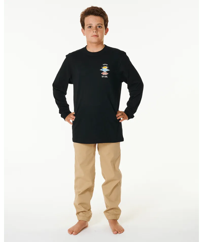 Search Icon L/S Tee Boy - Beachin Surf