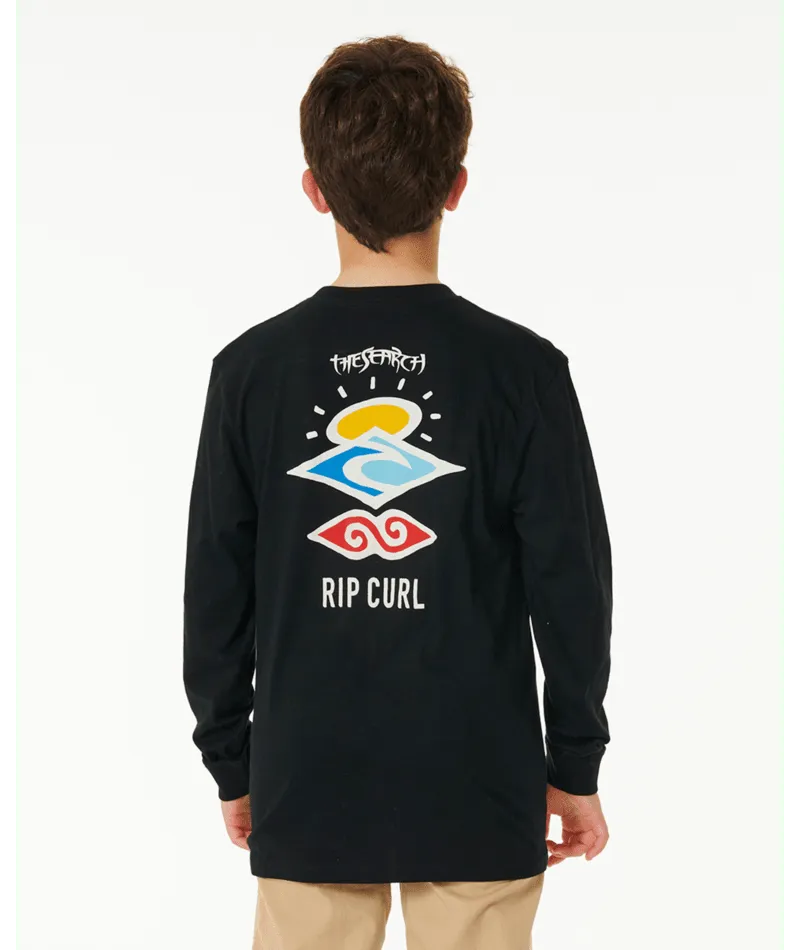 Search Icon L/S Tee Boy - Beachin Surf