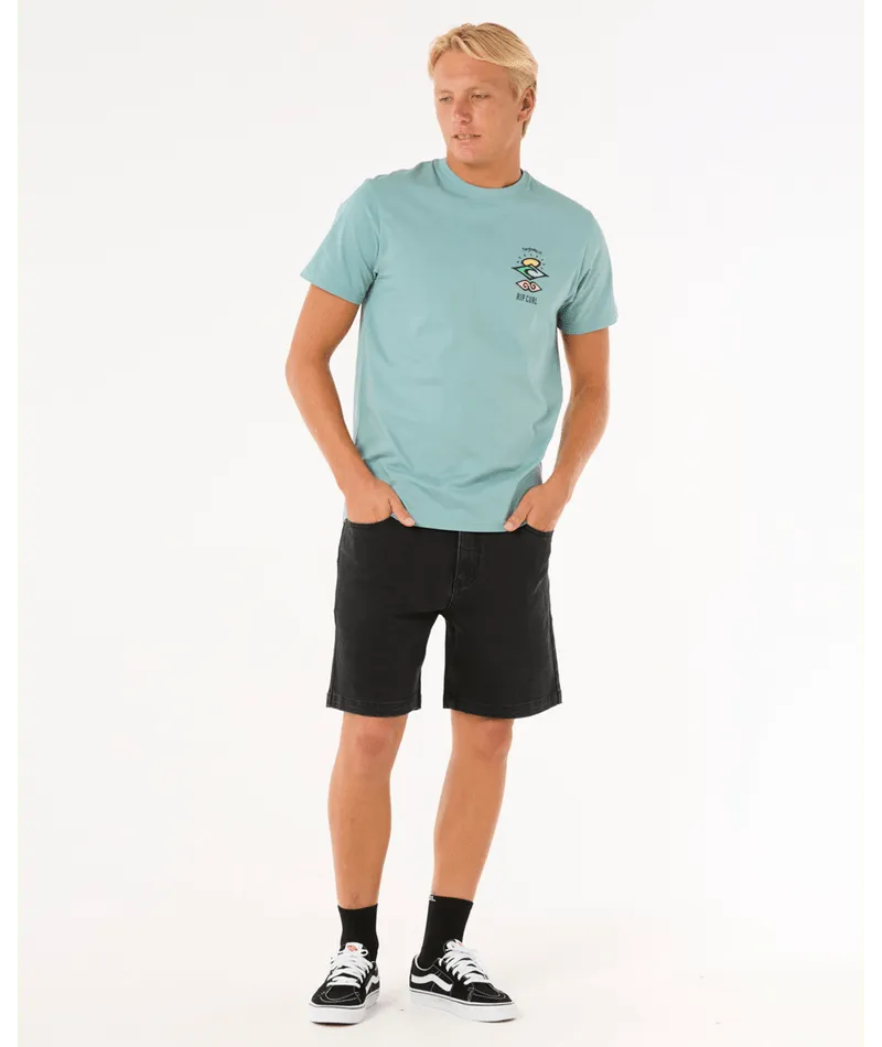 Search Icon Tee Men's - Beachin Surf