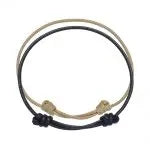 set-of-2-beige-and-blk-rope-bracelets-beachin-surf-88151 - Beachin Surf
