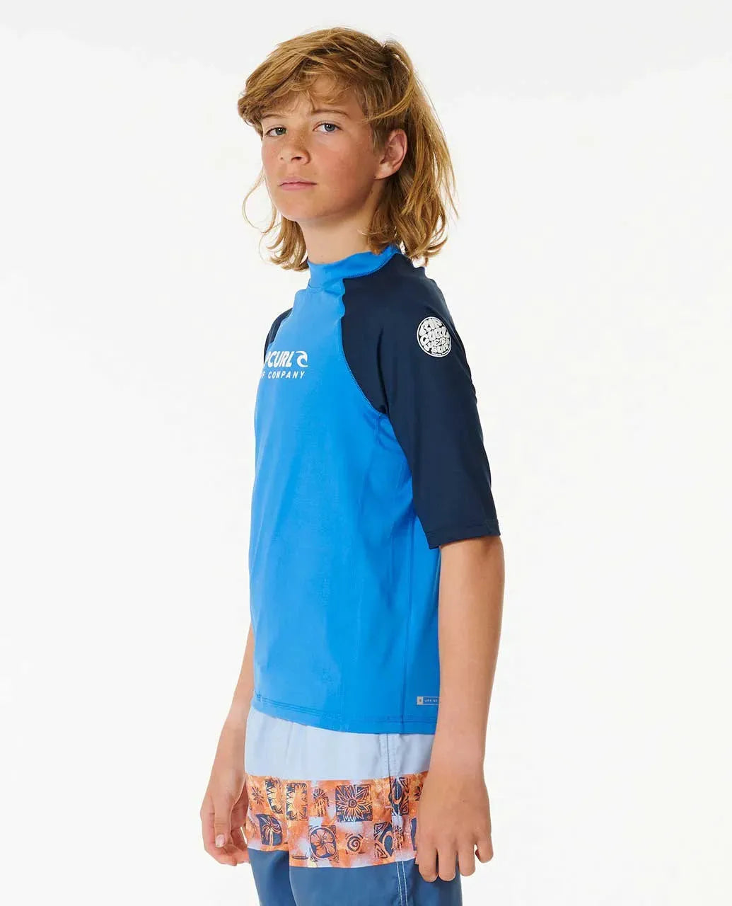 Shock Upf Short Sleeve Boys 8-16 - Beachin Surf