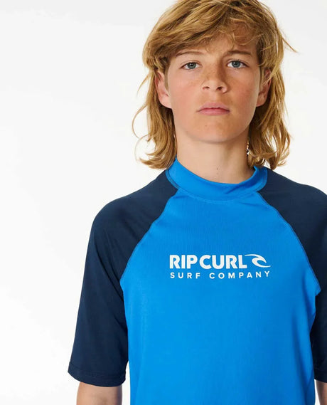 Shock Upf Short Sleeve Boys 8-16 - Beachin Surf