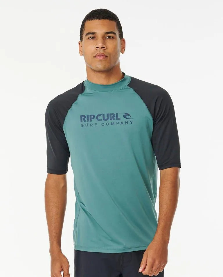 Shock Uv Short Sleeve Rash Vest - Beachin Surf