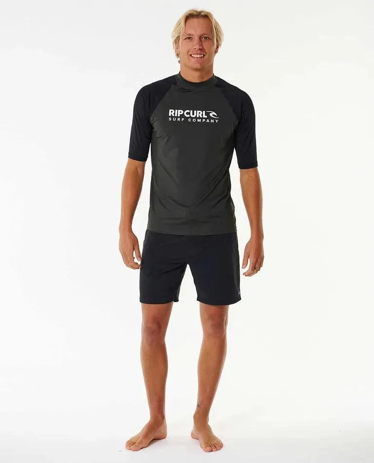 Shock Uv Short Sleeve Rash Vest - Beachin Surf