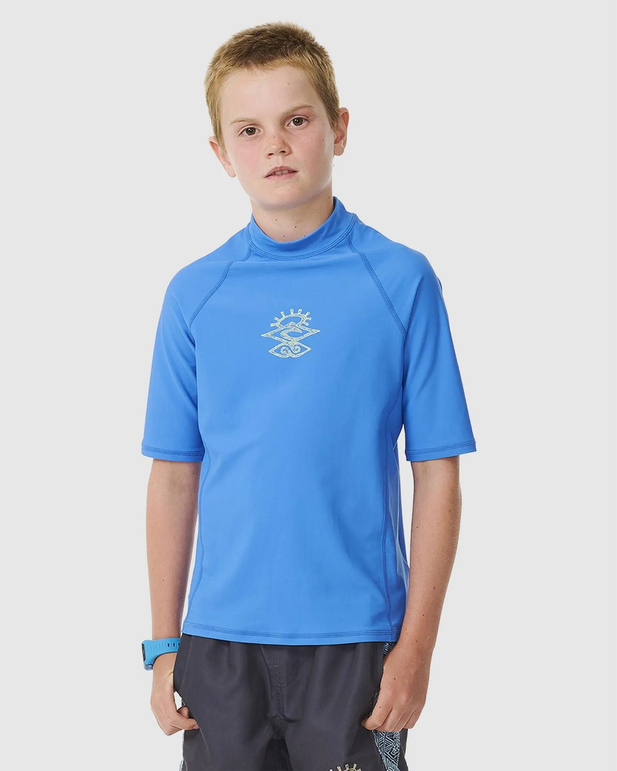 Shred Rock Upf S/S-Boy - Beachin Surf