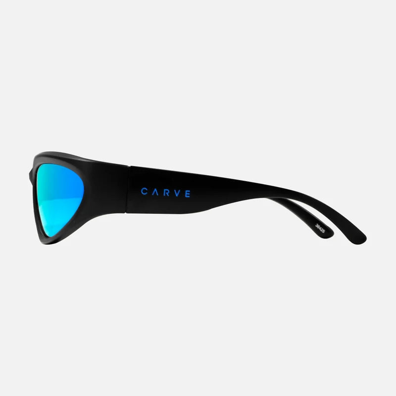 Kubix - Matte Black Frame, Grey Lens With Blue Iridium