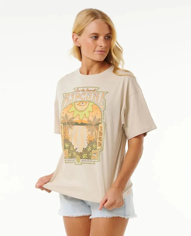 Slow Down Heritage Tee - Beachin Surf