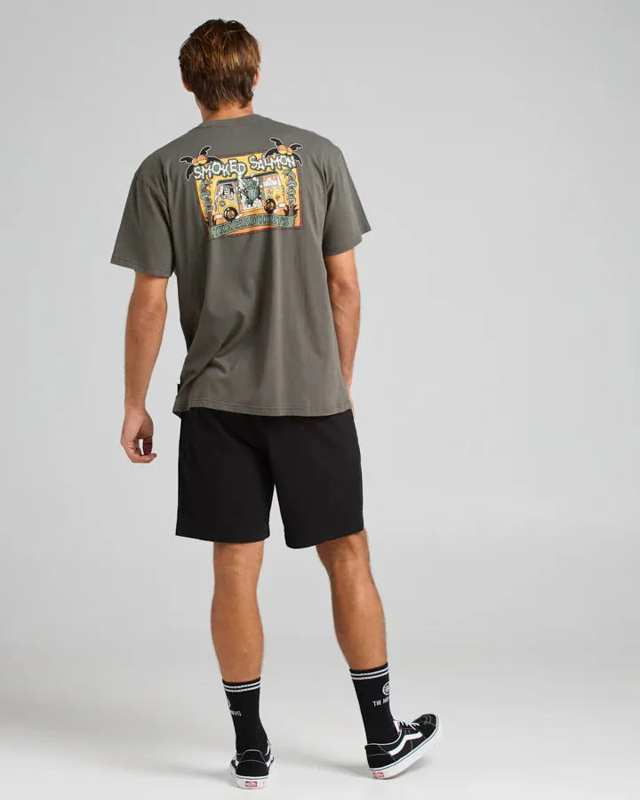 Smoked Salmon | Oversized SS Tee - Beachin Surf