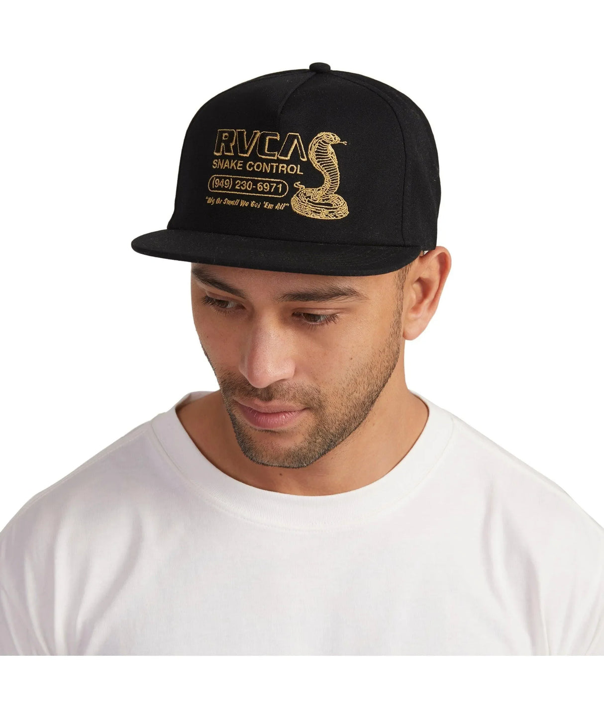 Snake Control Snapback Cap