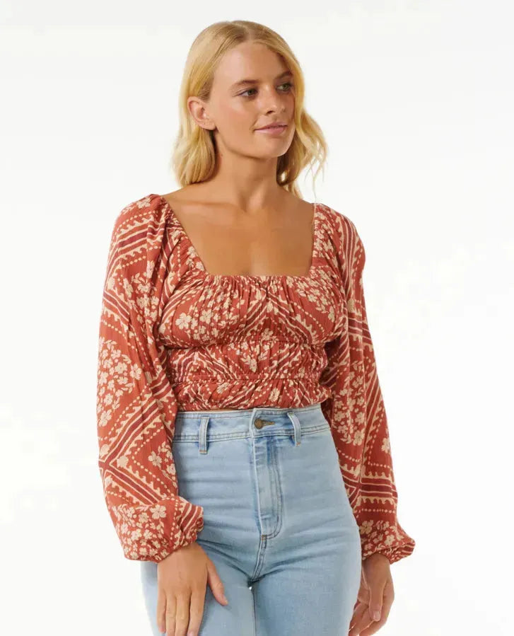 Soleil Long Sleeve Top - Beachin Surf