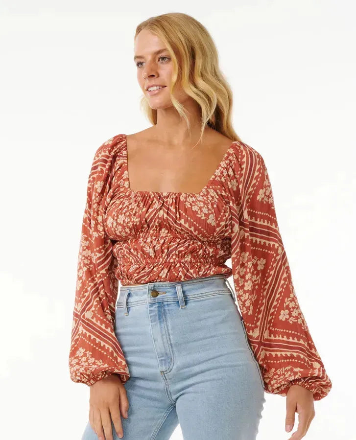 Soleil Long Sleeve Top - Beachin Surf