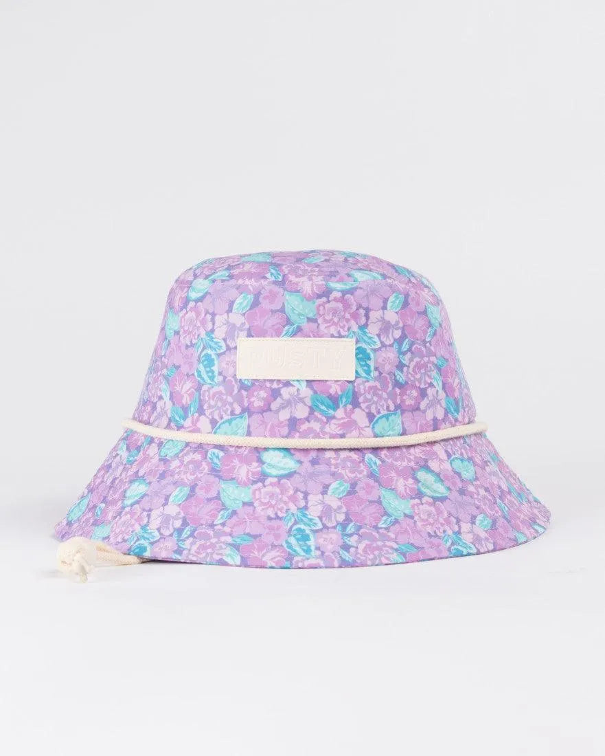 Soleil Patterned Bucket Hat Girls - Beachin Surf