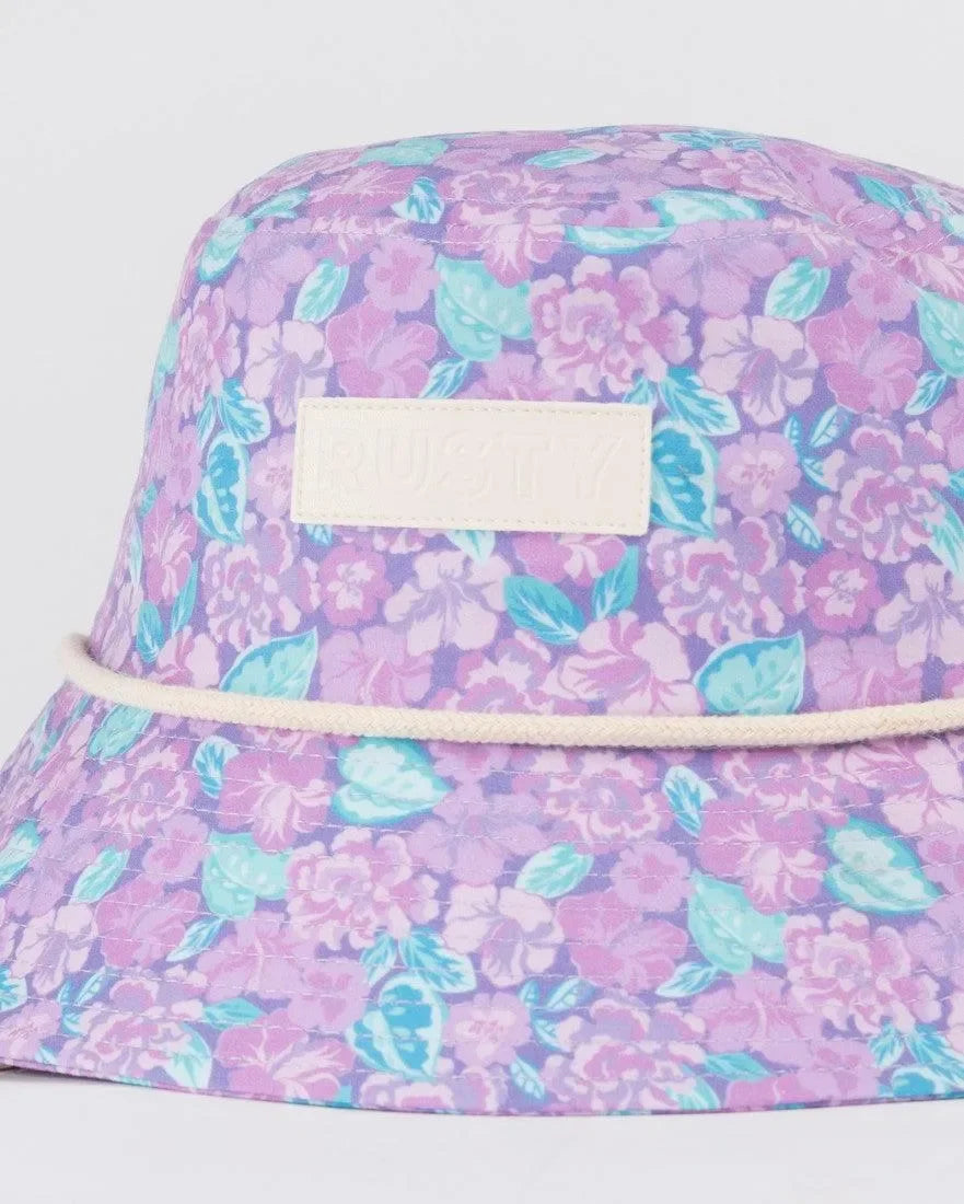 Soleil Patterned Bucket Hat Girls
