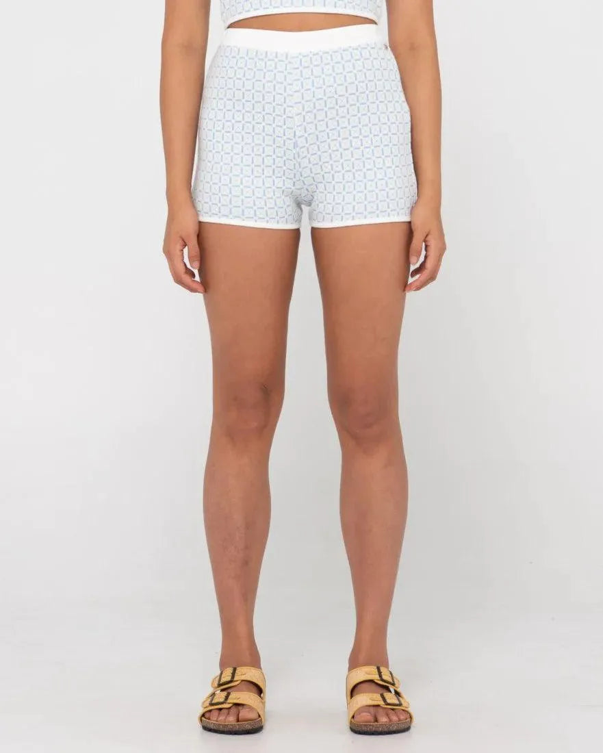 Spencer Knitted High Waisted Short - Beachin Surf