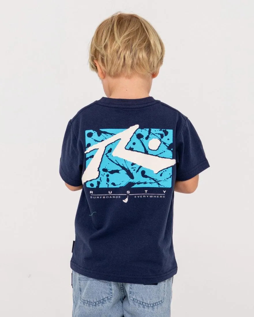 Splat Down Short Sleeve Graphic Tee Runts - Beachin Surf