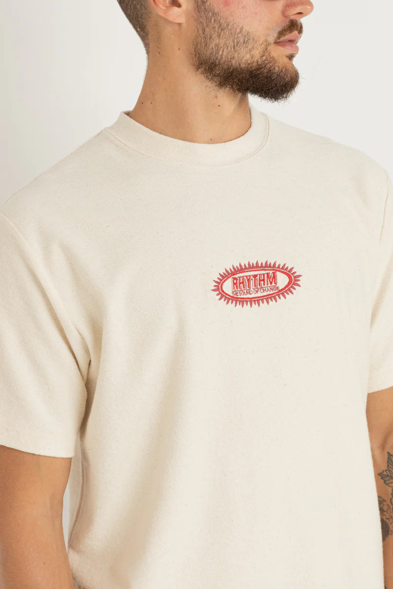 Stamp Vintage Terry Ss T-Shirt - Beachin Surf