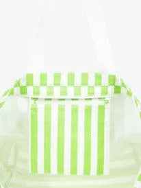 Strippy Beach Large Tote Bag - Beachin Surf