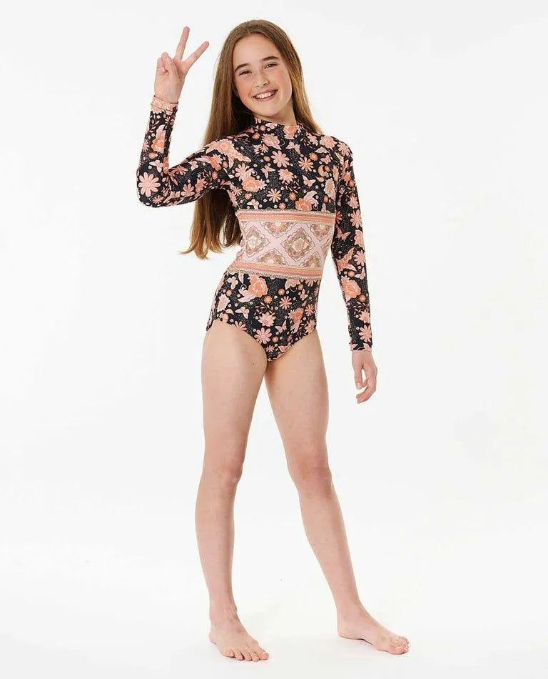 Sun Catcher Long Sleeve Surf Suit - Girls (8-16 Years) - Beachin Surf