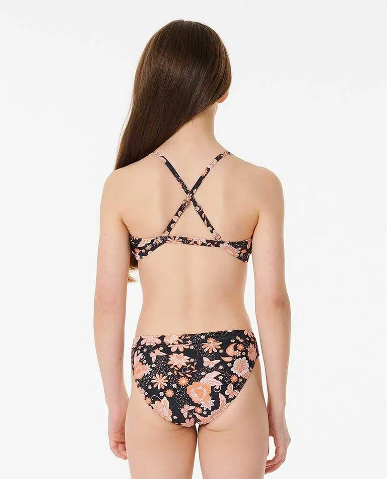 Sun Catchers Short Sleeve 3 Piece Swim Set - Girls (8-16 Years) - Beachin Surf