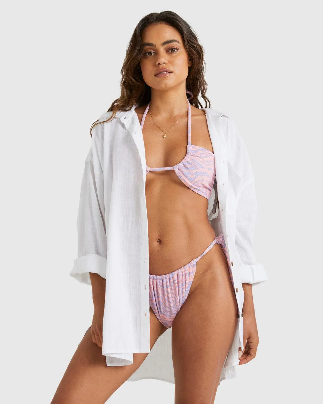 Sun Lovers Shirt Cover Up - Beachin Surf