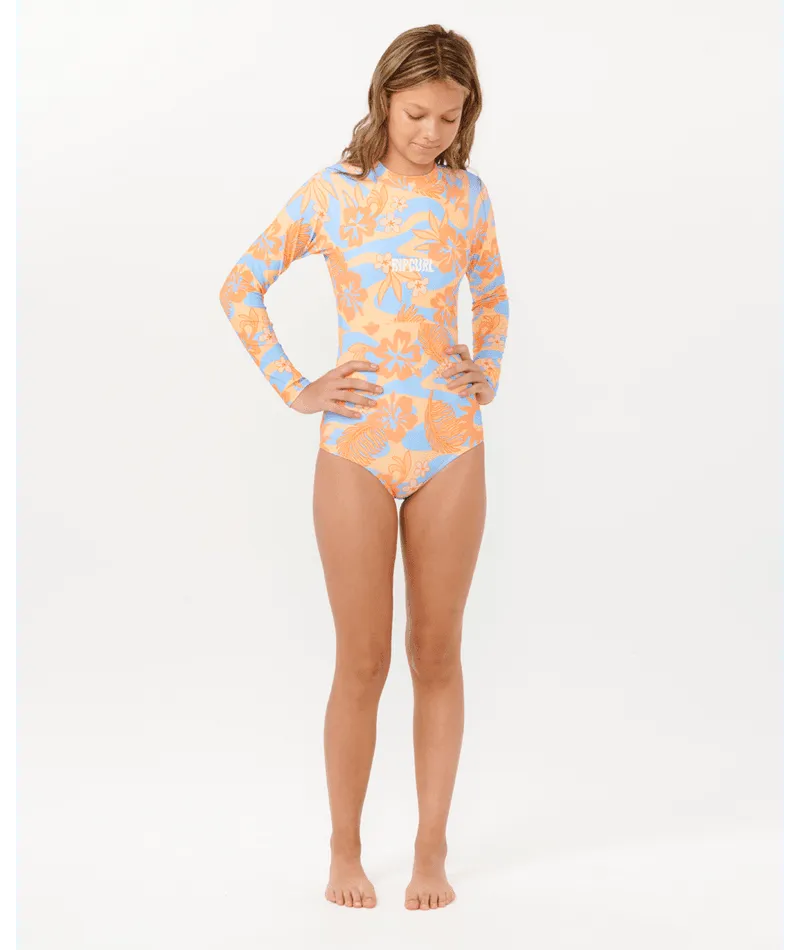 Sun Sol UPF LS Surfsuit - Girl - Beachin Surf