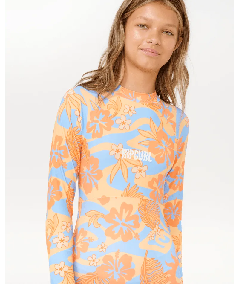 Sun Sol UPF LS Surfsuit - Girl - Beachin Surf