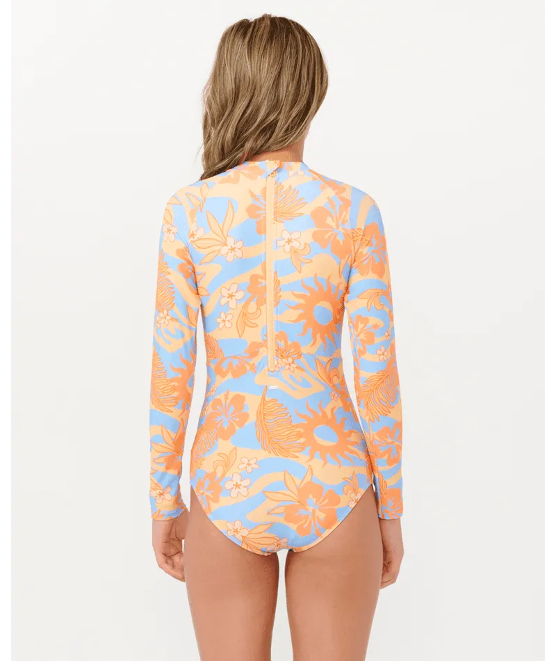 Sun Sol UPF LS Surfsuit - Girl - Beachin Surf