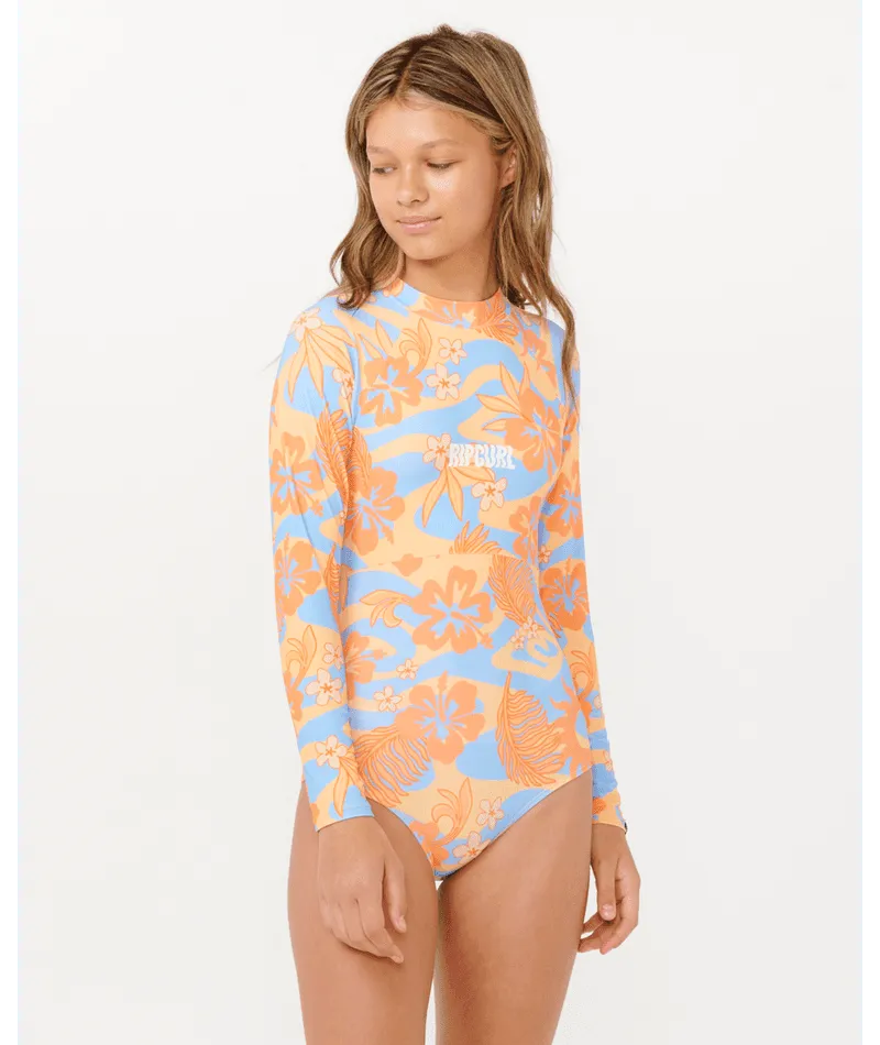 Sun Sol UPF LS Surfsuit - Girl - Beachin Surf