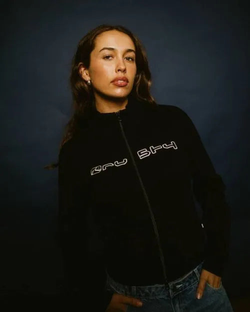 Sundial Zip Though Skimmer Knit - Beachin Surf