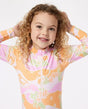 Sunkissed Long Sleeve Surf Suit - Girls (1-8 years) - Beachin Surf