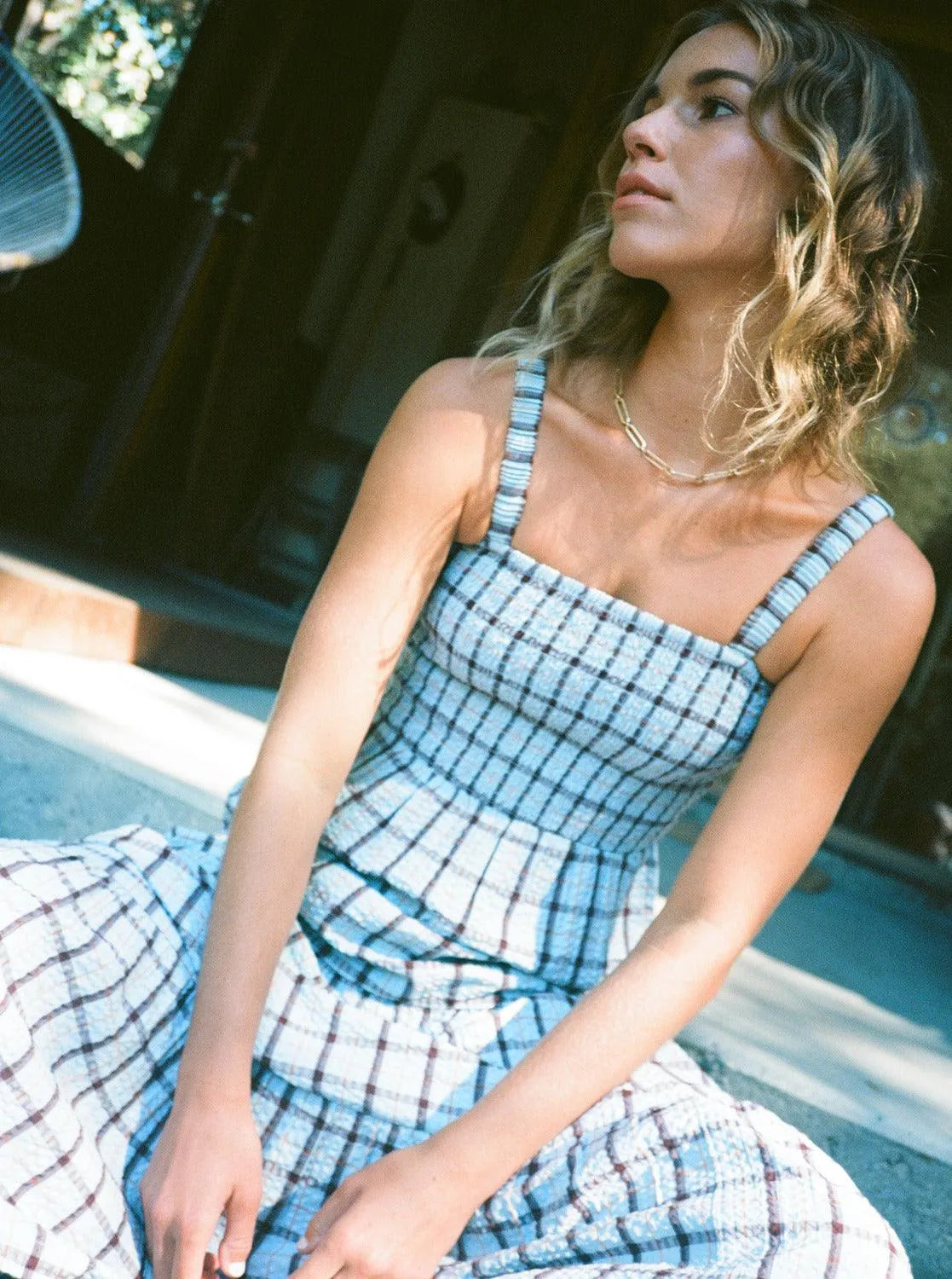 Sunnier Shores Midi Dress - Beachin Surf