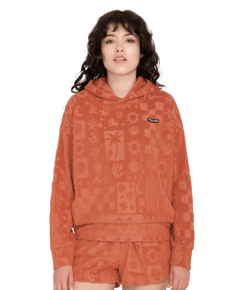 Sunny Wild Terry Cloth Po - Beachin Surf