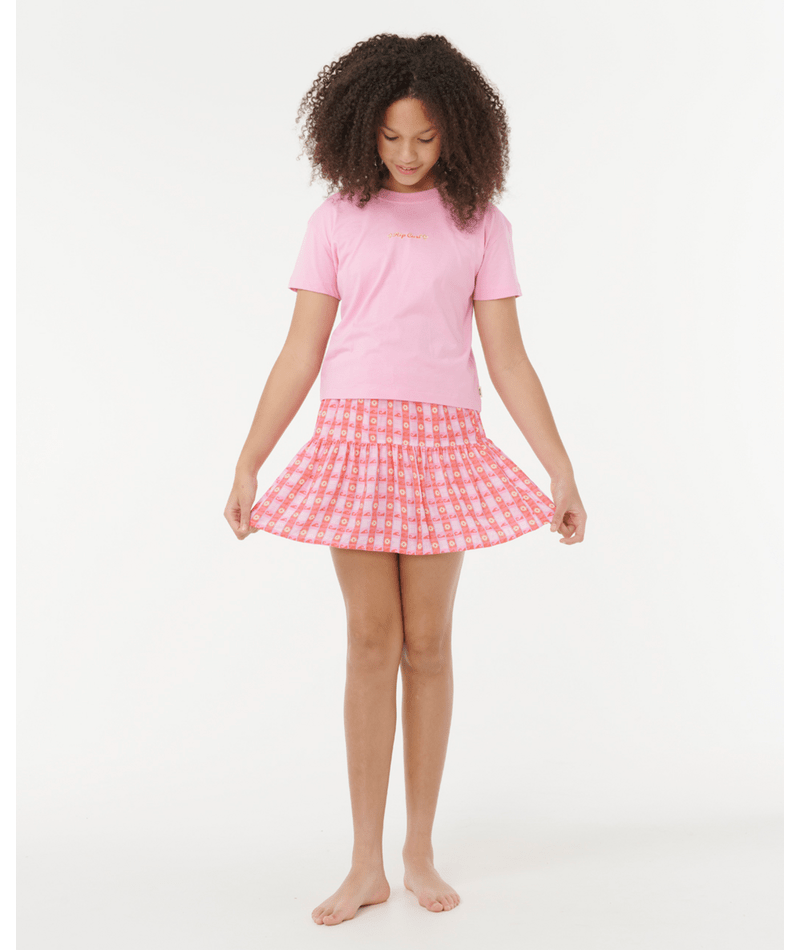 Sunset Check Skort - Beachin Surf