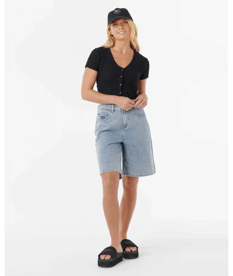 Sunset Luau Textured Tee