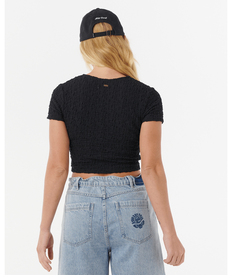 Sunset Luau Textured Tee - Beachin Surf