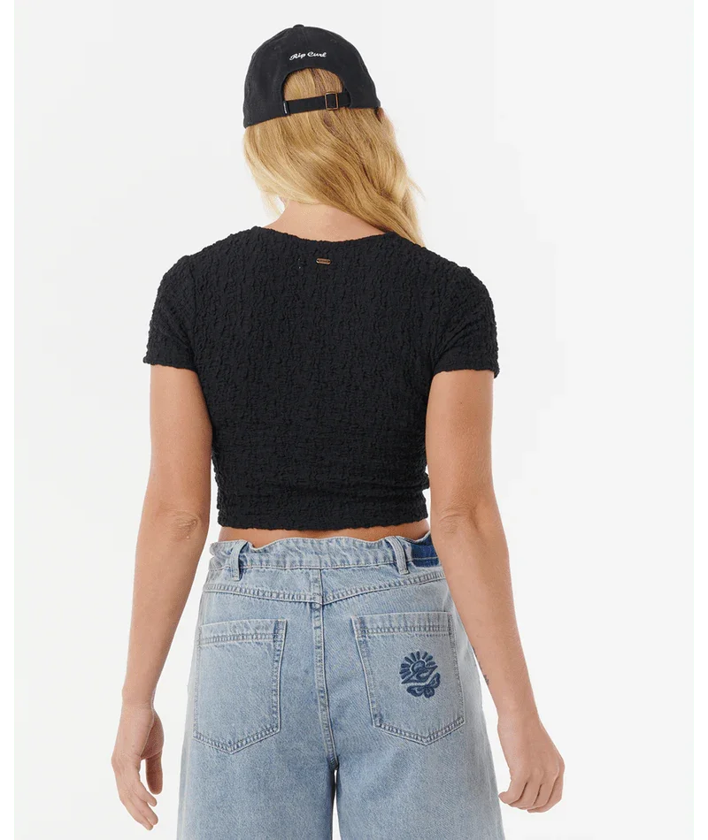 Sunset Luau Textured Tee