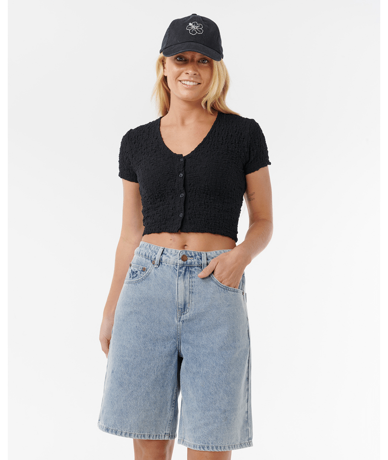 Sunset Luau Textured Tee - Beachin Surf