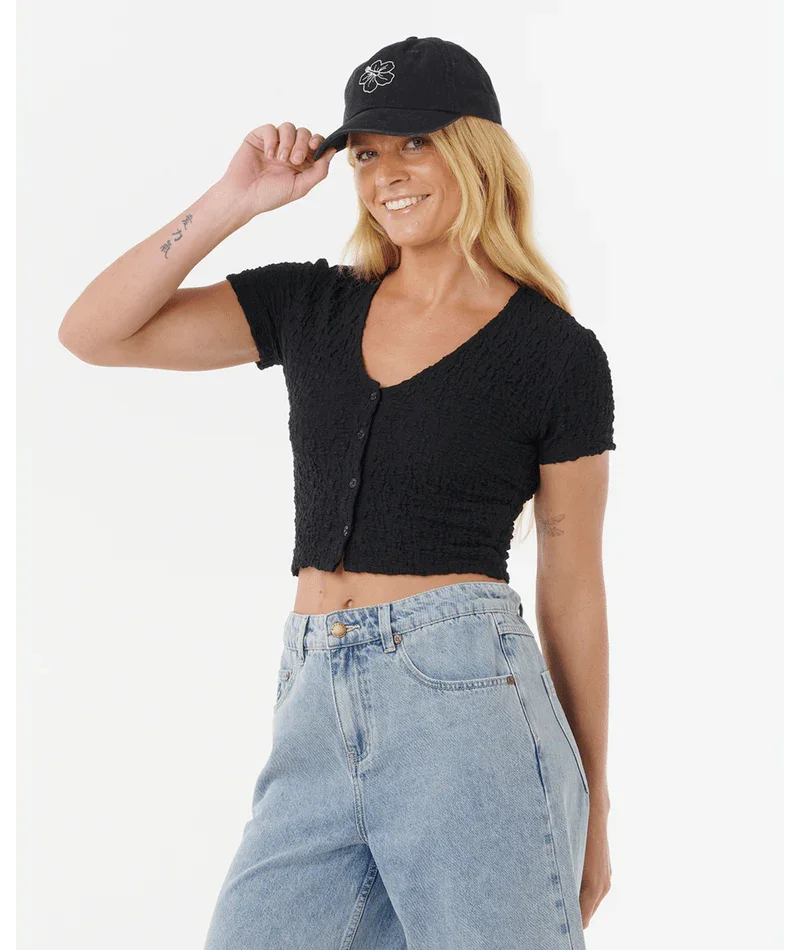 Sunset Luau Textured Tee