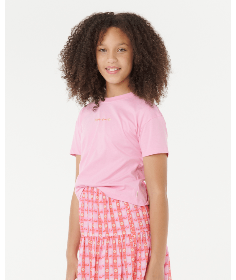 Sunset Skies Crop Tee - Girls (8-16 years) - Beachin Surf