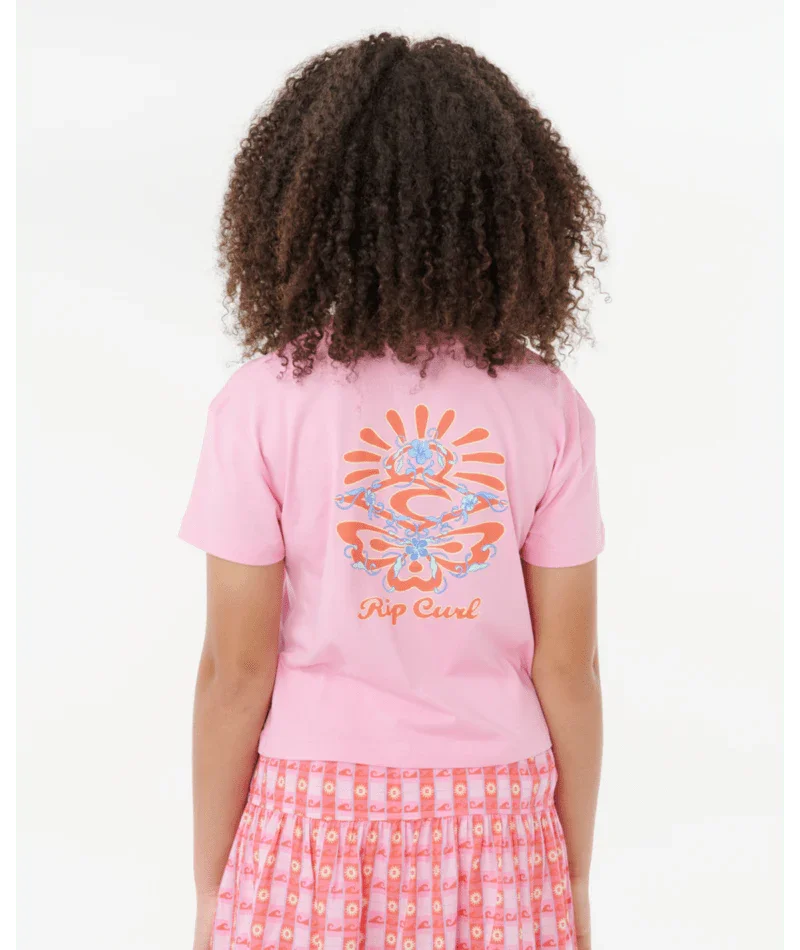 Sunset Skies Crop Tee - Girls (8-16 years)