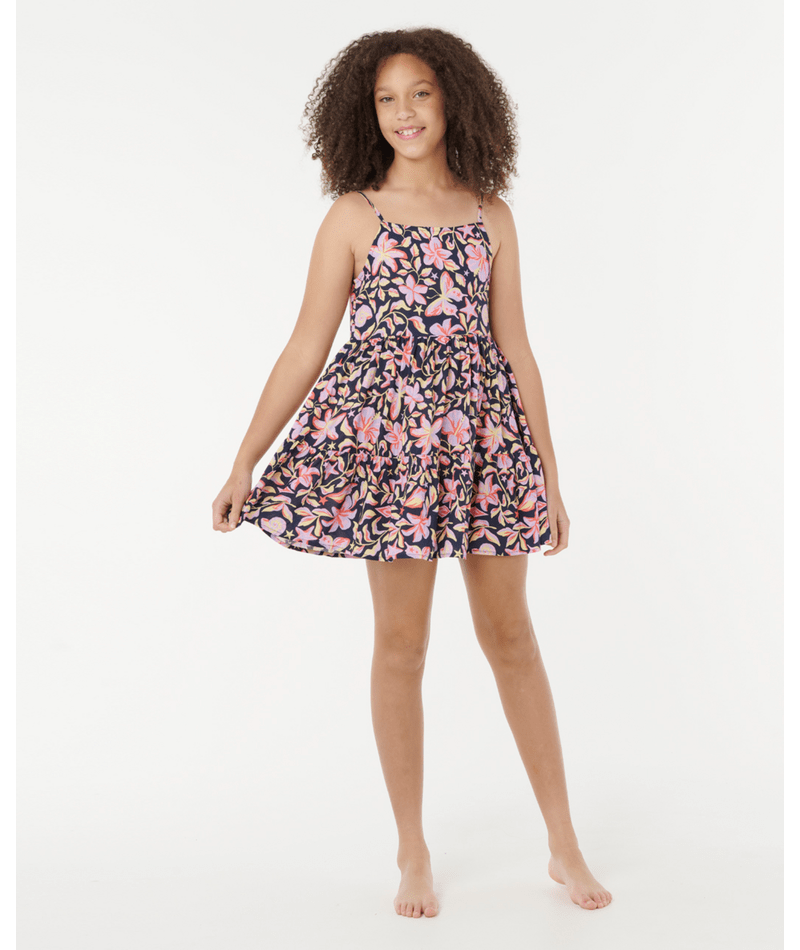 Sunset Skies Tier Dress - Girl - Beachin Surf