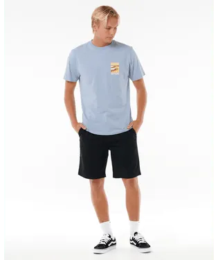 Surf Revival Lined Up Tee - Beachin Surf