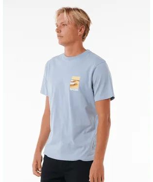 Surf Revival Lined Up Tee - Beachin Surf