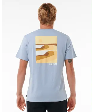 Surf Revival Lined Up Tee - Beachin Surf