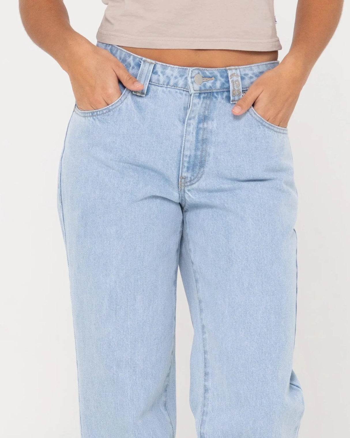 Suzy Straight Low Rise Jean - Beachin Surf