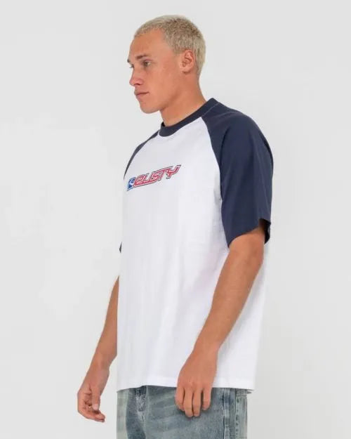 Swaglan Raglan Short Sleeve Tee - Beachin Surf