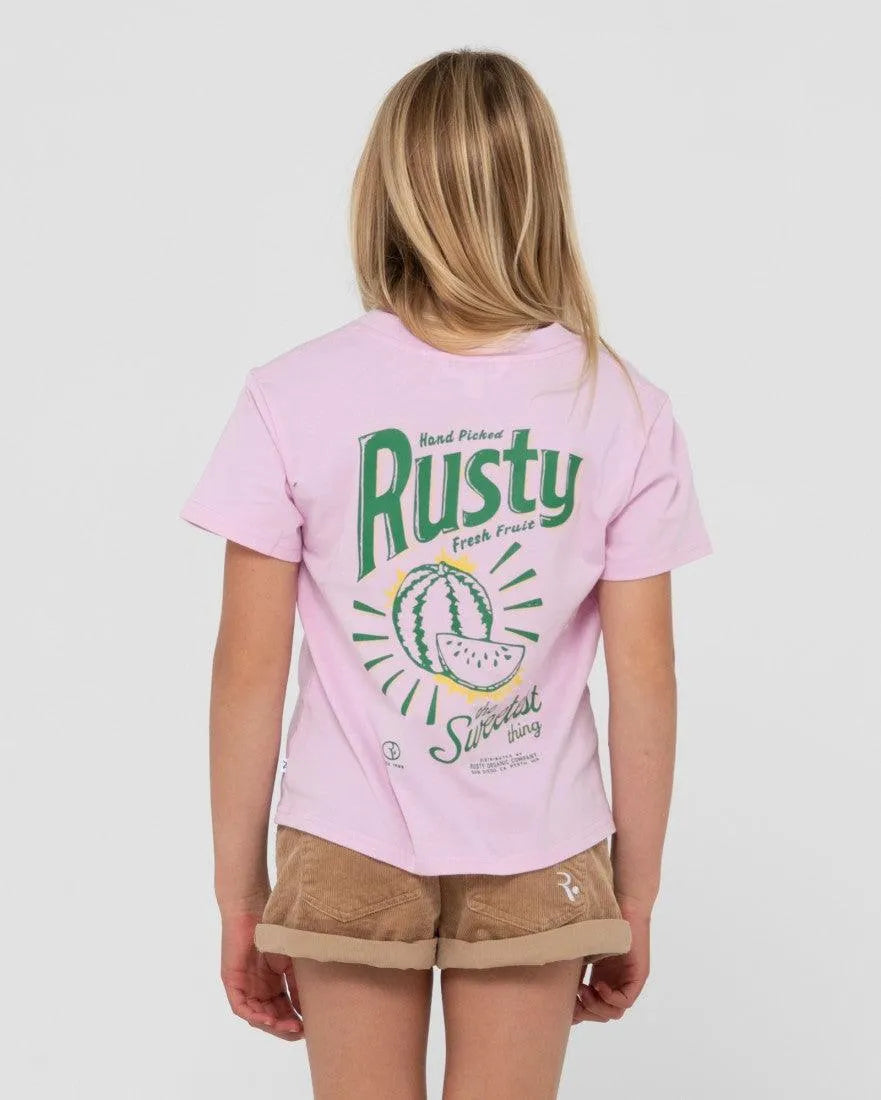 Sweetest Thing Graphic Relaxed Tee Girls - Beachin Surf