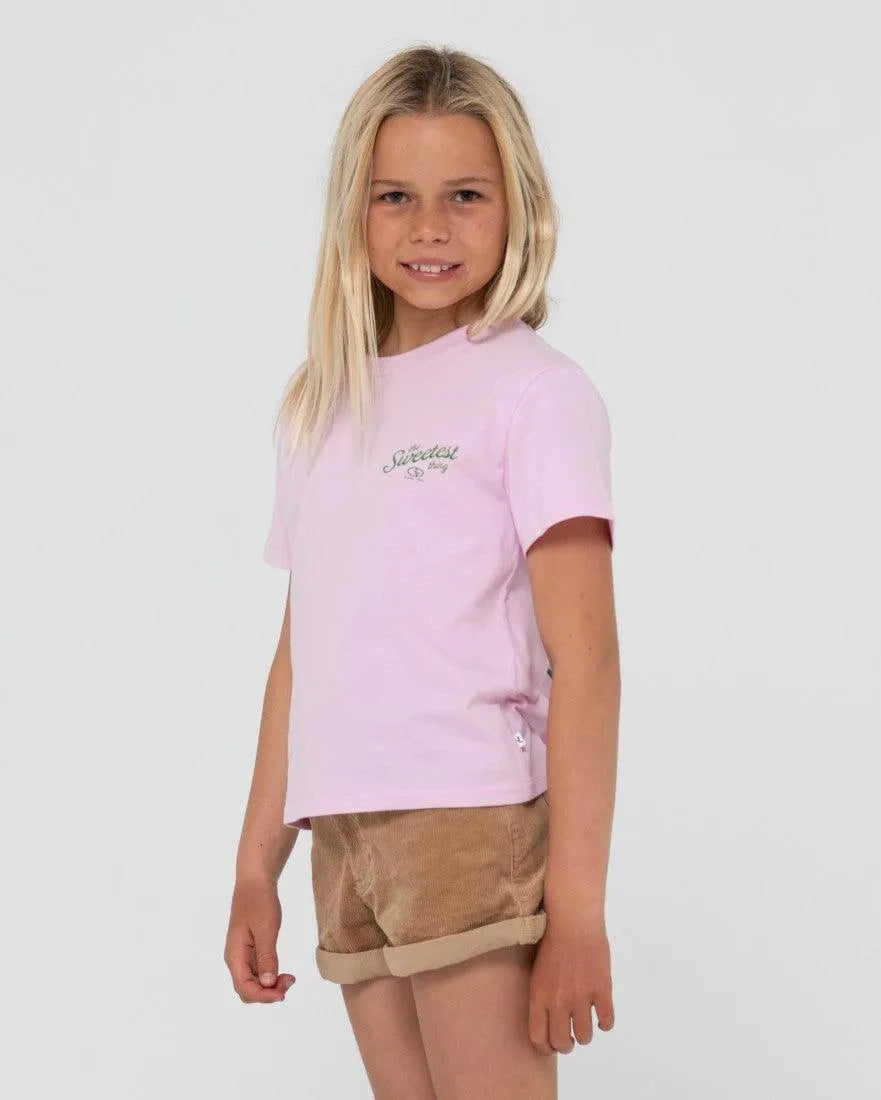 Sweetest Thing Graphic Relaxed Tee Girls - Beachin Surf