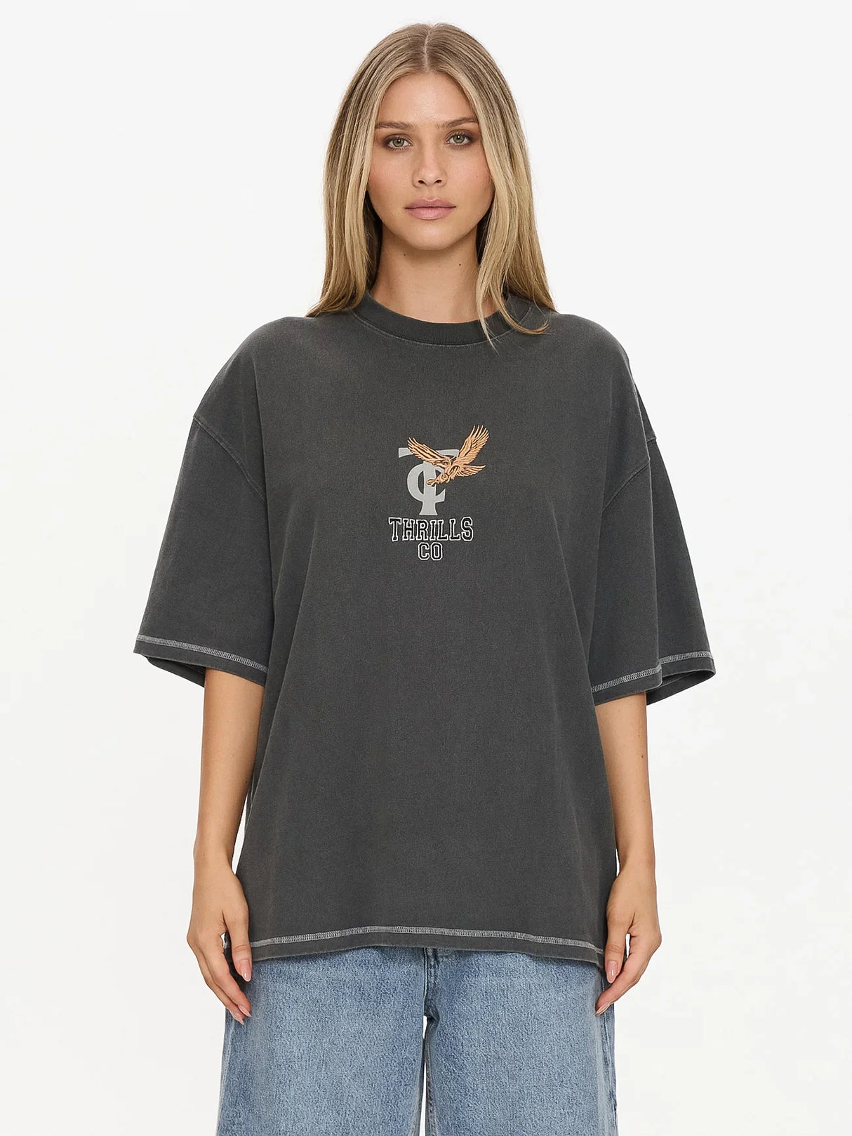 take-it-easy-oversized-tee-merch-black-bm-WTS25-137BM-1_1 - Beachin Surf